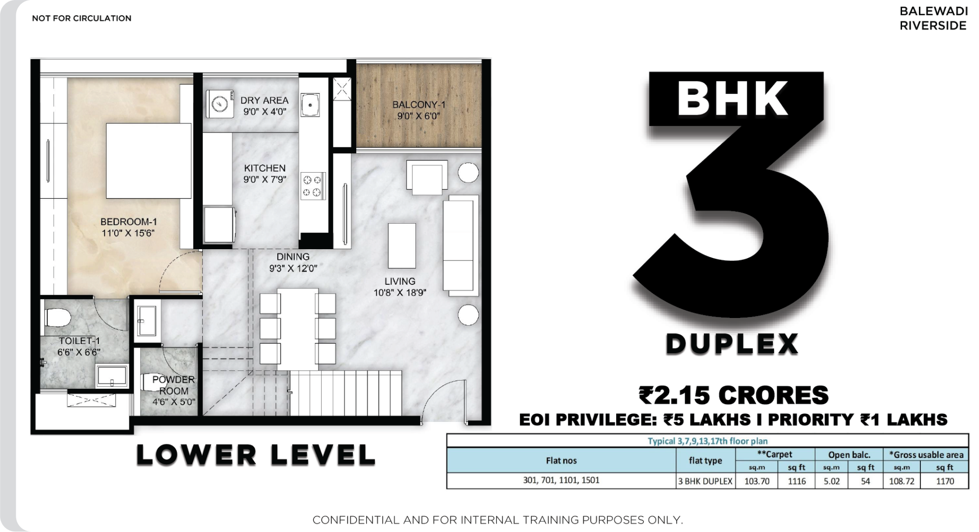 3 BHK DUPLEX